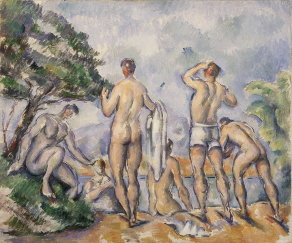 Paul Cézanne, *Bathers*, 1890-92