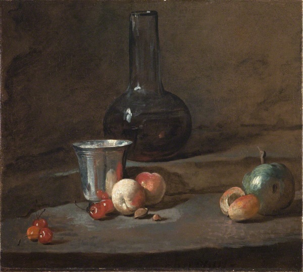 Jean-Siméon Chardin, *The Silver Goblet*, c. 1728