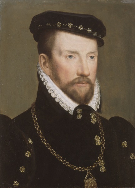 François Clouet, *L’Amiral Gaspard II de Coligny*, 1565-70