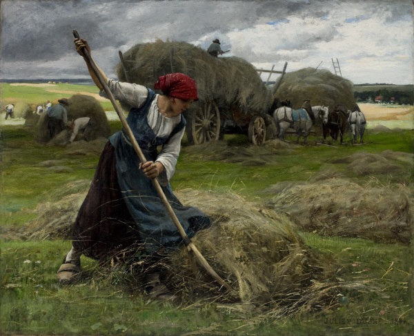 Julien Dupré, *Haying Scene*, 1884