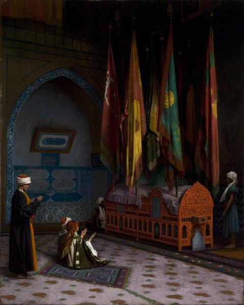 Jean-Léon Gérôme, *La Sentinelle au tombeau du sultan*, v. 1880
