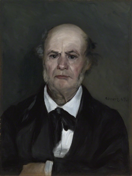 Pierre-Auguste Renoir, *Léonard Renoir, le père de l’artiste*, 1869