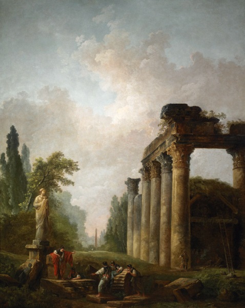 Hubert Robert, *The Ruin*, 1789