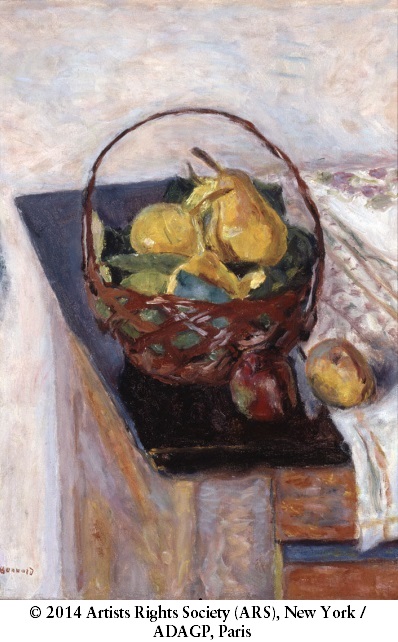 Pierre Bonnard, *The Basket of Fruit*, 1922