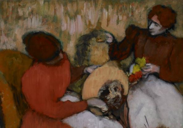 Edgar Degas, *The Milliners*, c. 1898